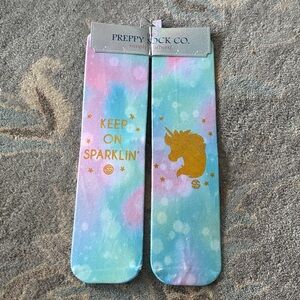 Simply Southern Unicorn Socks - Pastel Tie-Dye